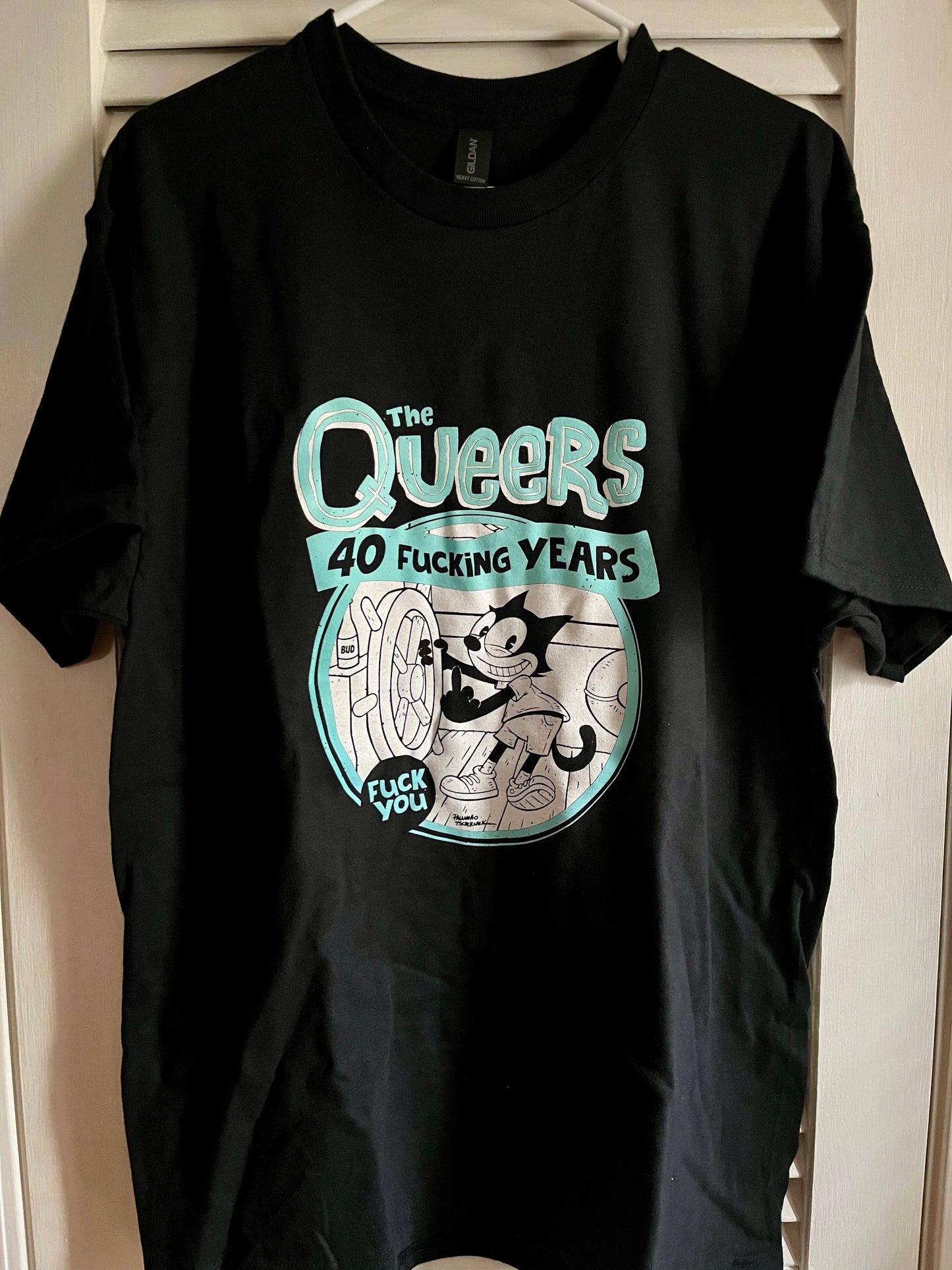 T-shirt 40 fucking years