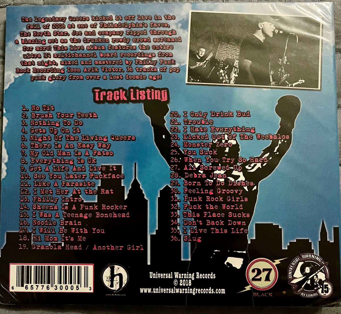 “Live in Philly ‘06” Cd