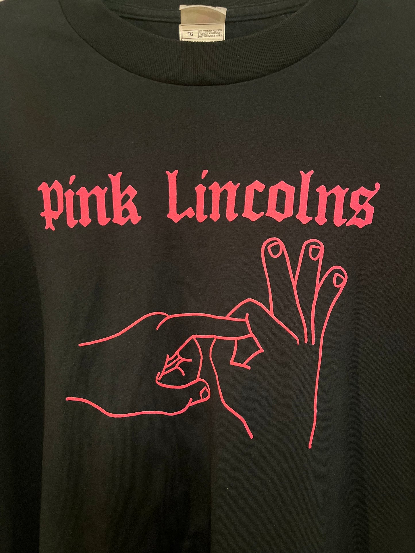 Pink Lincolns pink design T-shirt