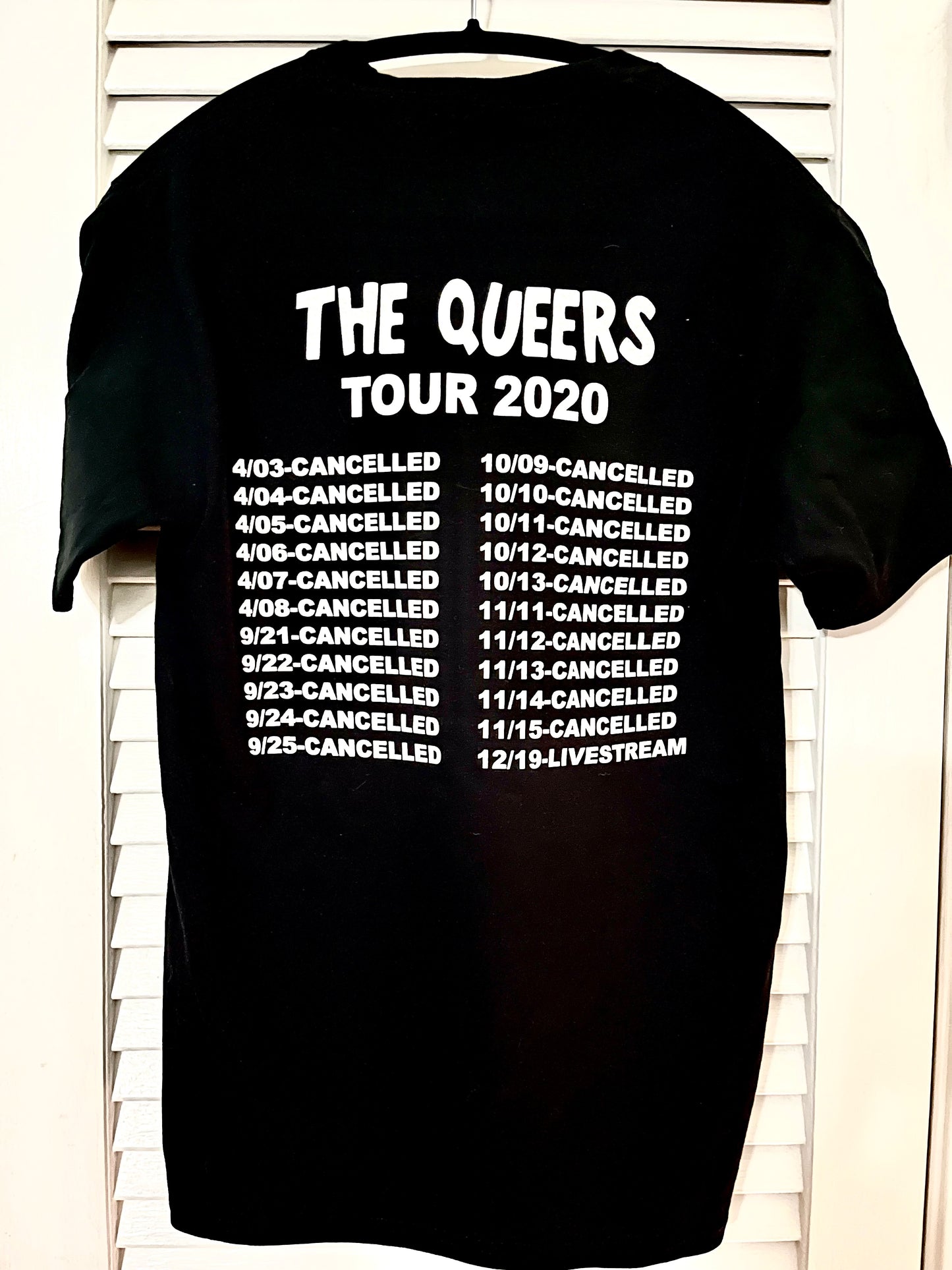 T-shirt Tour 2020